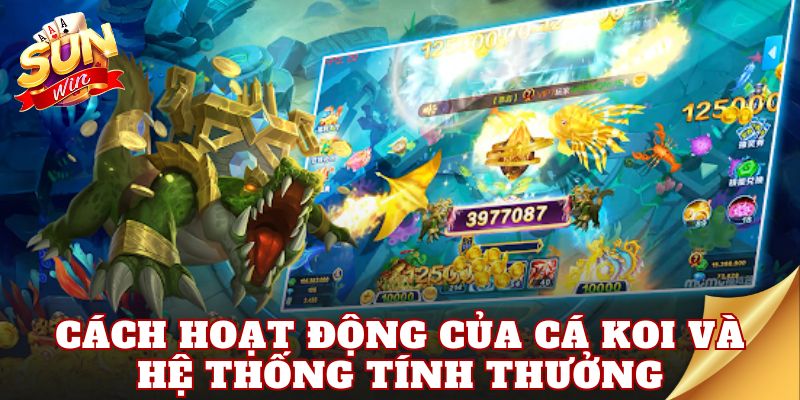 Cách hoạt động của cá koi và hệ thống tính thưởng