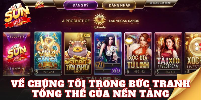 Về chúng tôi trong bức tranh tổng thể của nền tảng